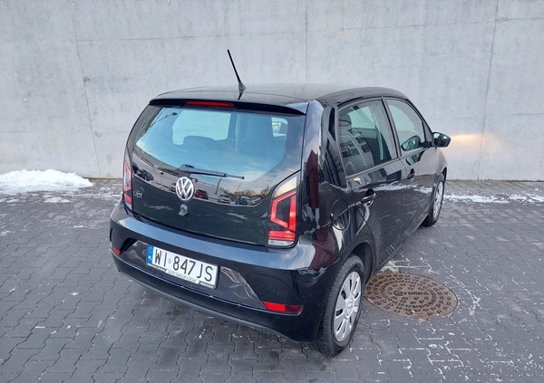 Volkswagen up! cena 34900 przebieg: 159032, rok produkcji 2019 z Wieliczka małe 172